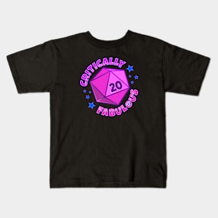 Critically Fabulous Kids T-Shirt